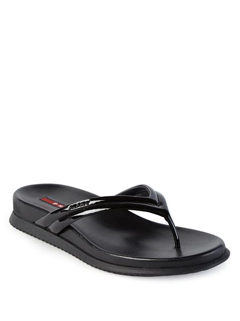 women's prada flip flops